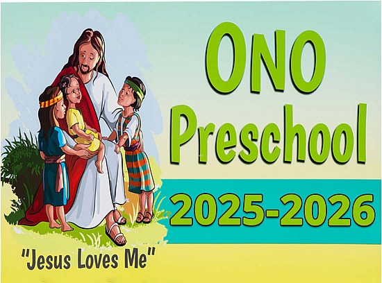 Ono Preschool - Fall 2025